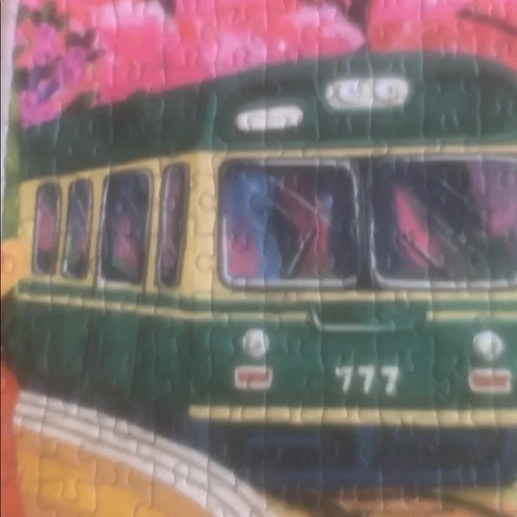 Puzzle by Pieces and Peace. 500ct. Fuji Blossoms - Picture 4 of 9